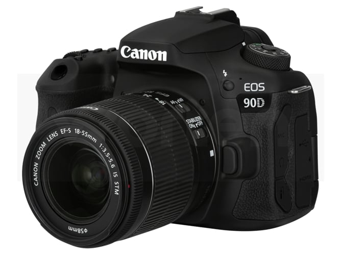 CAM FOT CANON EOS 90D+EF-S18-55MM F/3,5-