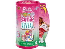 Muñeca BARBIE Cutie Reveal Chelsa Kitten en Panda Rojo