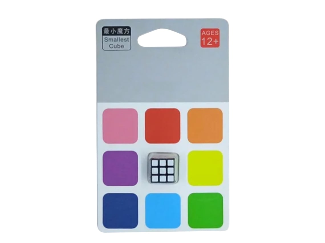 Puzzle De Velocidade Mini 1cm 3x3 Plástico Abs Para Crianças E Adultos Coleção Portátil