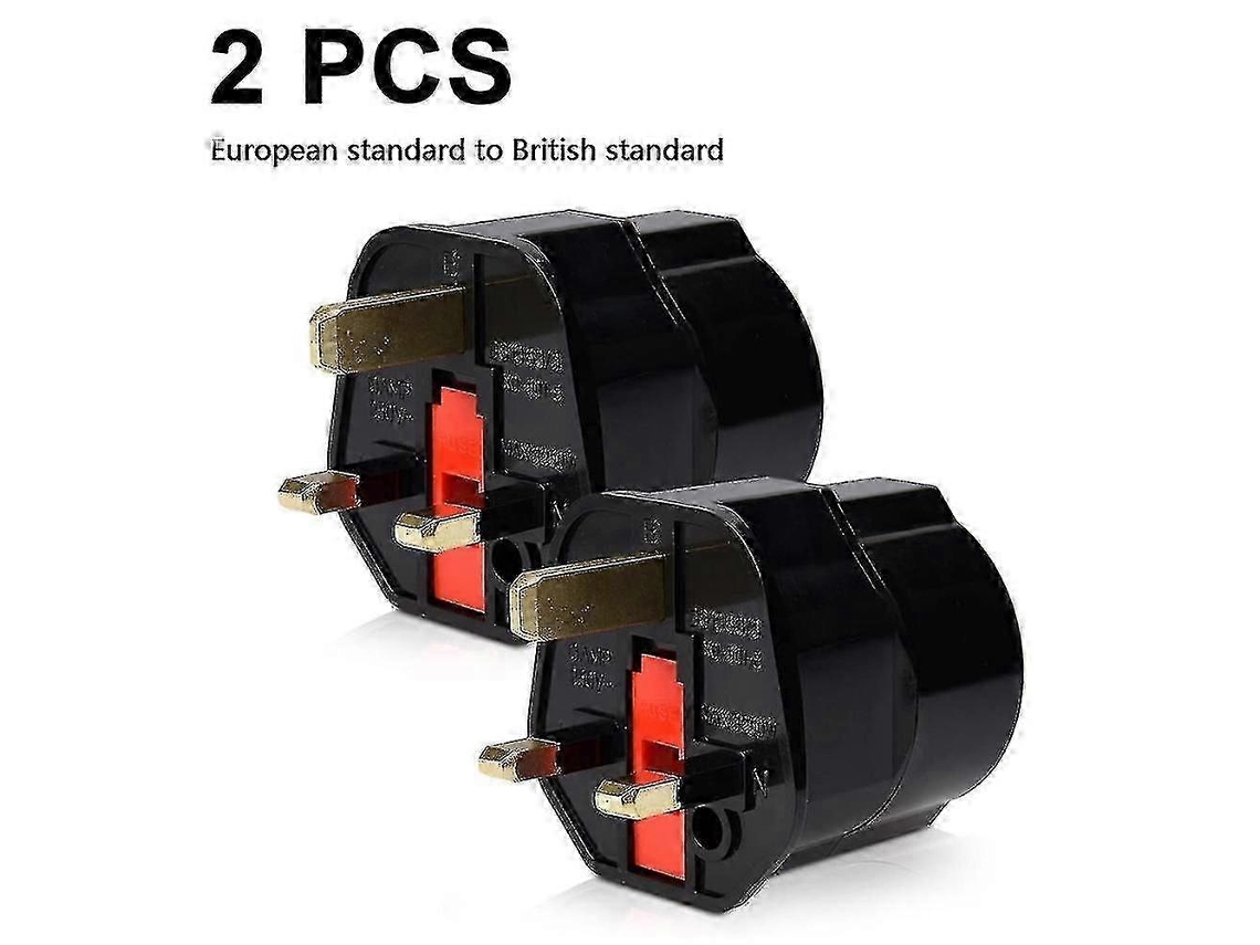 adaptadores de viaje para Inglaterra, UE y Reino Unido. Adaptador de viaje Hengjian.