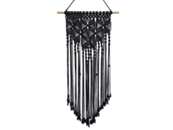 Cuerdas de algodón natural de macramé hechas a mano para colgar en la pared, arte bohemio y decoración multiusos.