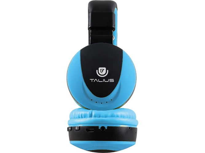 Auriculares Bluetooth TALIUS HPH-5006BT (On Ear - Micrófono - Azul)