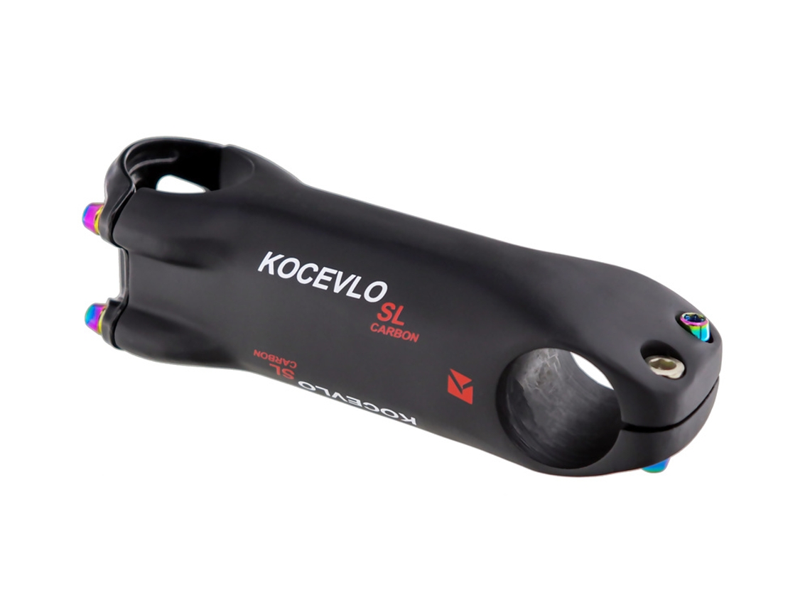 Potencia de carbono Kocevlo SL Speed T800 6° 28,6/31,8 mm para bicicleta de montaña, carretera y ciclismo