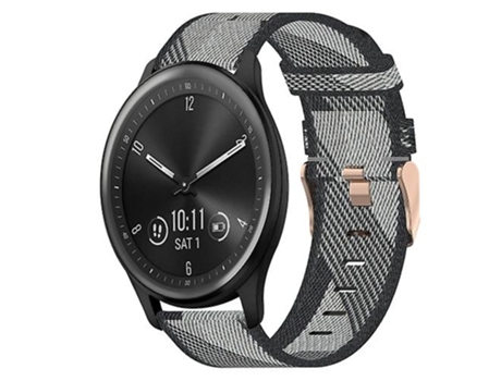 Correa De Reloj Inteligente Para Garmin Vivomove Sport 20 Mm Correa De Nailon Gris VENISYMLIS