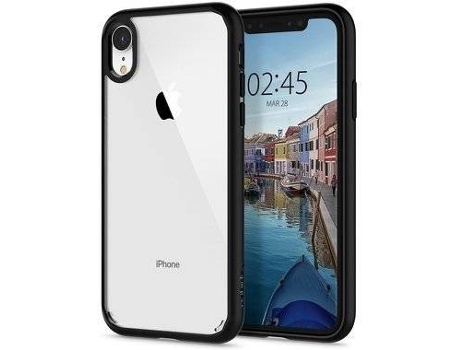 Funda iPhone Xr SPIGEN Ultra Hybrid Negro