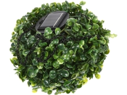 Lámpara Solar Led Con Forma De Bola De Ratán, Luz Decorativa En Forma De Flor Para Jardín Y Patio.
