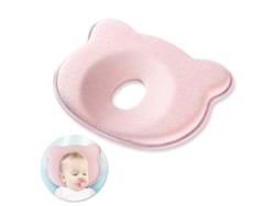 Almofada De Cabeça Achatada Para Bebê, Almofada De Algodão Para Memória De Bebê, Almofada Para Bebê: 1