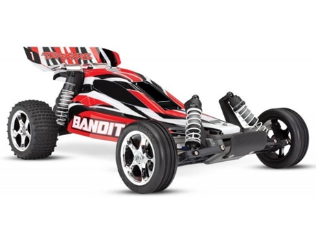 Carro TRAXXAS BANDIT Extreme Sports XL-5 1/10 RED (Edad Mínima: 3 Años)