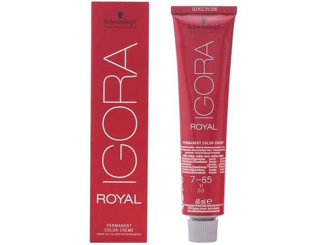 Tinte de Cabello SCHWARZKOPF Igora Royal 7-65 (60 ml)