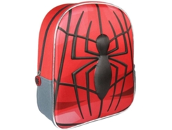 Mochila CERDA Spiderman (Rojo - 31 x 25 x 10 cm - Poliéster)