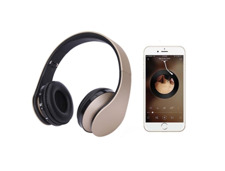 Auriculares Bluetooth YDCY Over Ear Con Micrófono Modo Mp3 Plegable Y Ligero