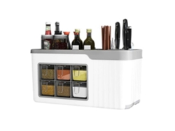 Caja Organizadora De Especias Versátil Para La Cocina: Ahorra Espacio.