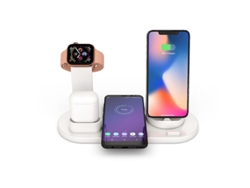 Cargador Estação Carregamento Qi Para Apple, Samsung Yizhood Blanco