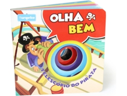 Libro Olha bem Telescópio do Pirata de Europrice (Portugués)