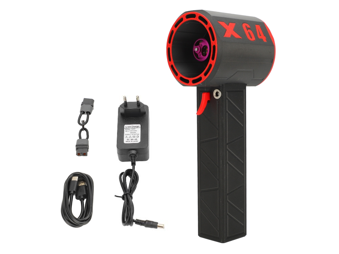 Secador de pelo Turbo Jet 8000 mAh 1400 g 64 mm 11 aspas