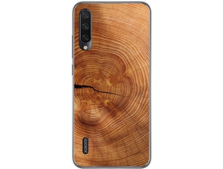 Carcasa Xiaomi Mi A3 TUMUNDOSMARTPHONE Madera 04 Multicolor