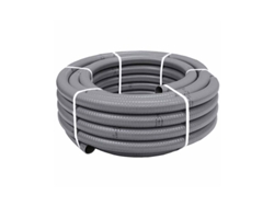 Tubería Pvc Flexible Hidrotubo Gris 32 Mm Rollo 50 Metros SUINGA