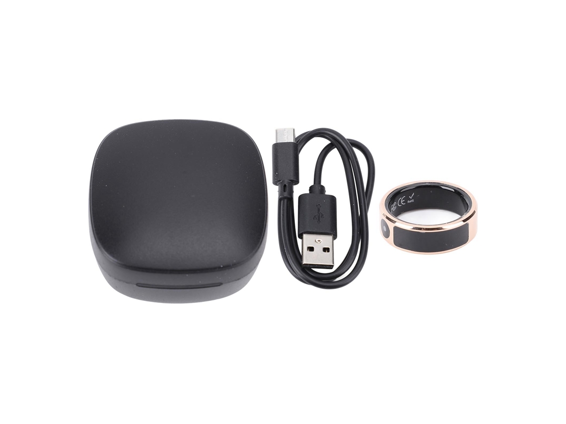 Anillo Inteligente (paginador Táctil, Modo De Movimiento, Resistente Al Agua Ip68) Para Deportes Talla 10