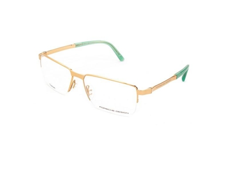 Monturas de Gafas PORSCHE P8251-E Masculino - Dorado (Ø 56 mm)
