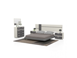 Dormitorio Ataneq Air 4C Blanco - Grafito x x cm