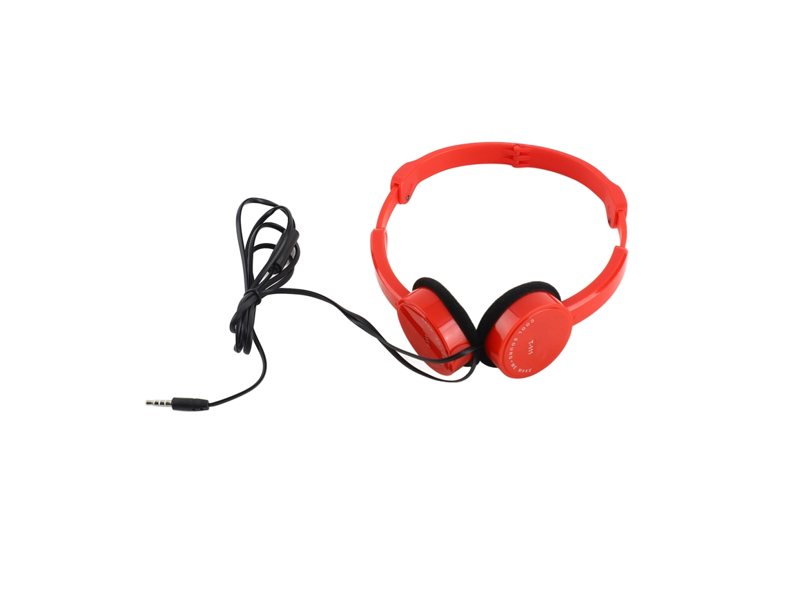 Fone De Ouvido Com Fio Over-ear 3.5mm Plegável Esportivo Portátil Para Kids Mp4 Mp3 Smartphones Laptop