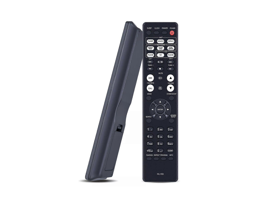 Control remoto RC 1163 compatible con Denon DRA F109DAB DRA F109 DCDC109 DRAF109