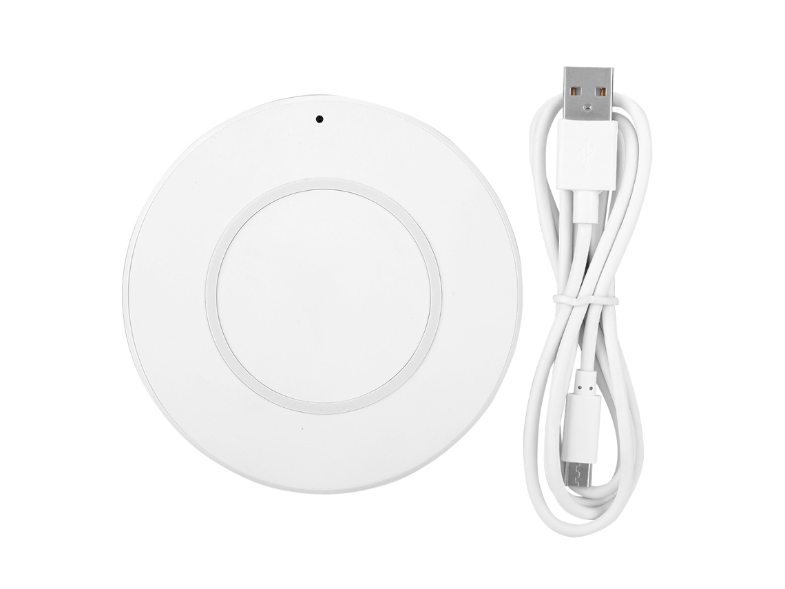 Cargador Inalámbrico (carga Rápida De 9v Led Automático) Para Iphone X/8/8plus Samsung S8