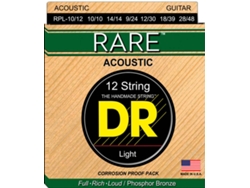 Juego de Cuerdas Guitarra Acústica DR 622607 (.10/10- .14/14- .24/9- .30/12- .39/18- .48/28 - Bronce)