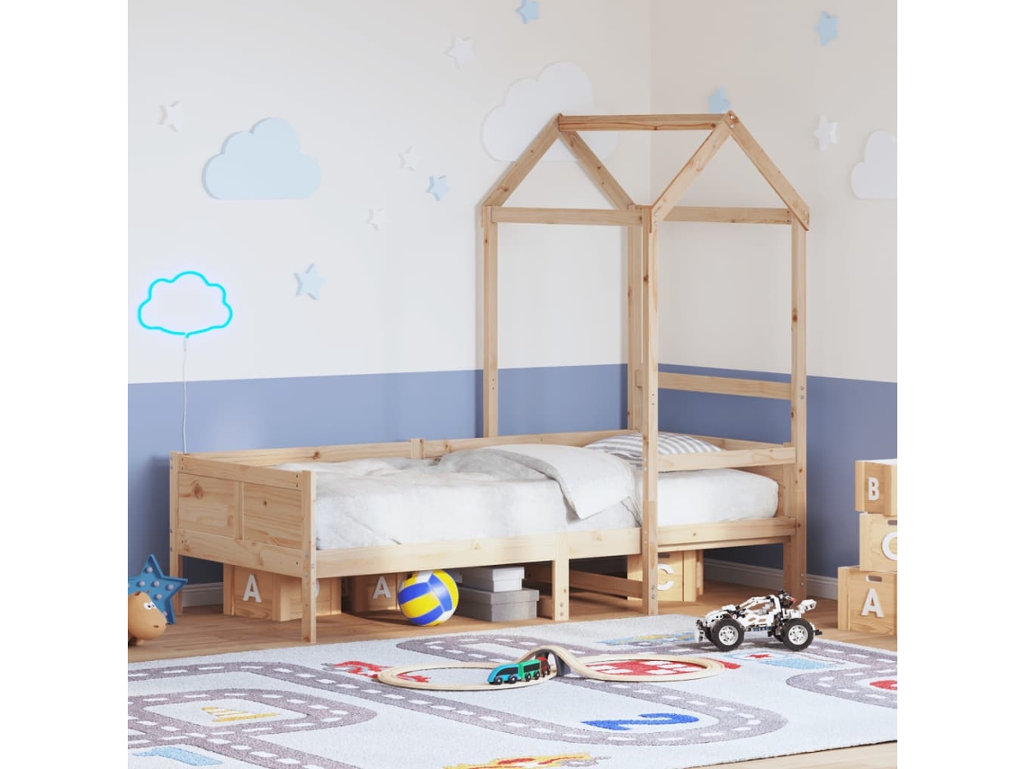 Sofá Cama Individual Techo Lovely Home Marrón (80x200)