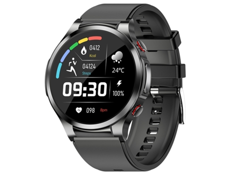 Smartwatch W11 con pantalla a color de 1,32 pulgadas, compatible con monitorización de frecuencia cardíaca/monitorización de presión arterial