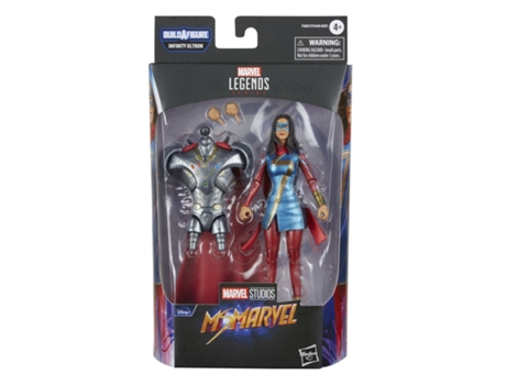 Figura de Acción AVENGERS Marvel Legends Series Disney Plus Ms. Marvel (Edad Mínima Recomendada: 4 años)