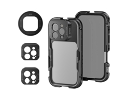 Neewer 16 Pro Cage, estabilizador para teléfono celular con sistema de liberación rápida compatible con iPhone 16 Pro con adaptador de filtro de 67 mm