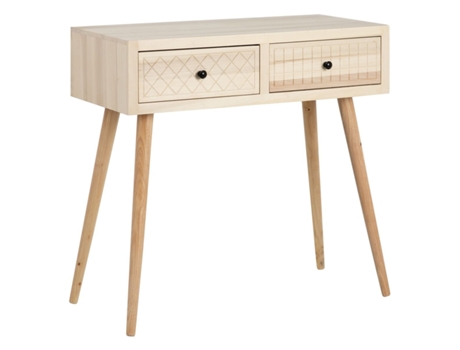 Consola MARIE Natural Madera de álamo 85 x 40 x 80,5 cm