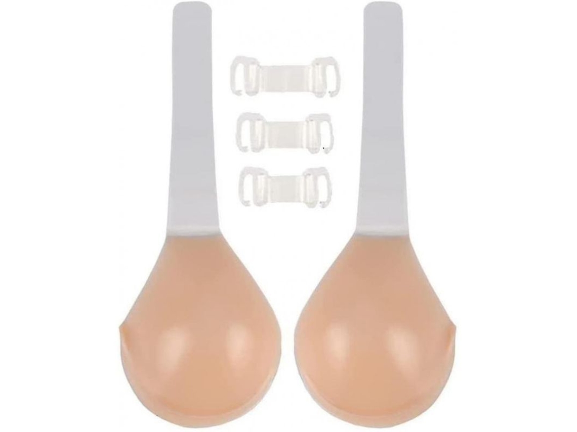 Sujetador Adhesivo Silicón Levantador Push Up Invisible Para Mujer Lbg Ddd