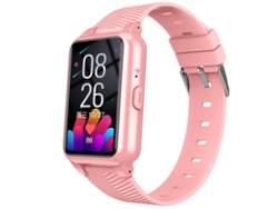 Pulsera Inteligente 4g (rosa) Para Personas Mayores Con Control De Temperatura, Frecuencia Cardíaca Y Presión Arterial.