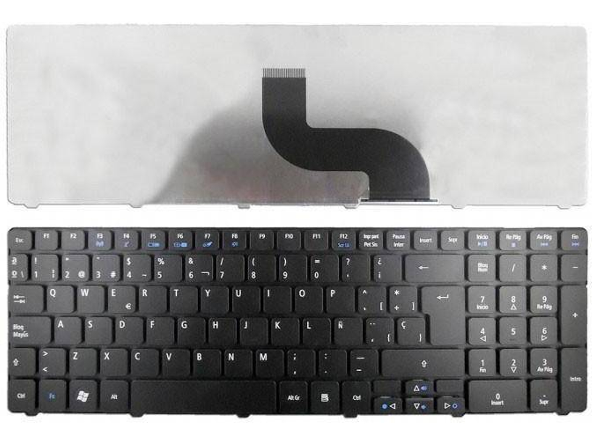Teclado para Portátil Packard Bell Easynote Tk37 Tk81 Tk83 Tk85 Tx86 Tk87