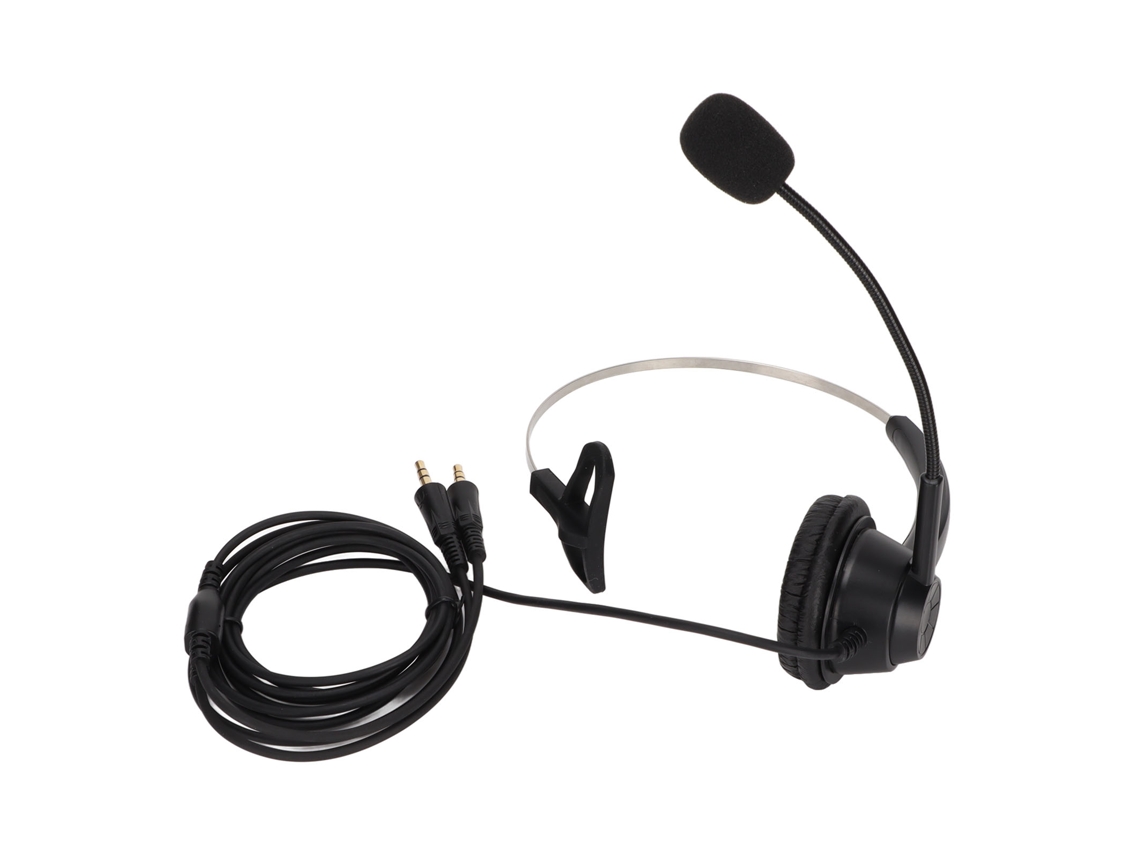 Auriculares Mono Con Cable Para Pc H360-pc Con Micrófono Con Cancelación De Ruido, Plug And Play.