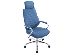 Silla de Oficina Rako en Tela (Azul) DUDECOR