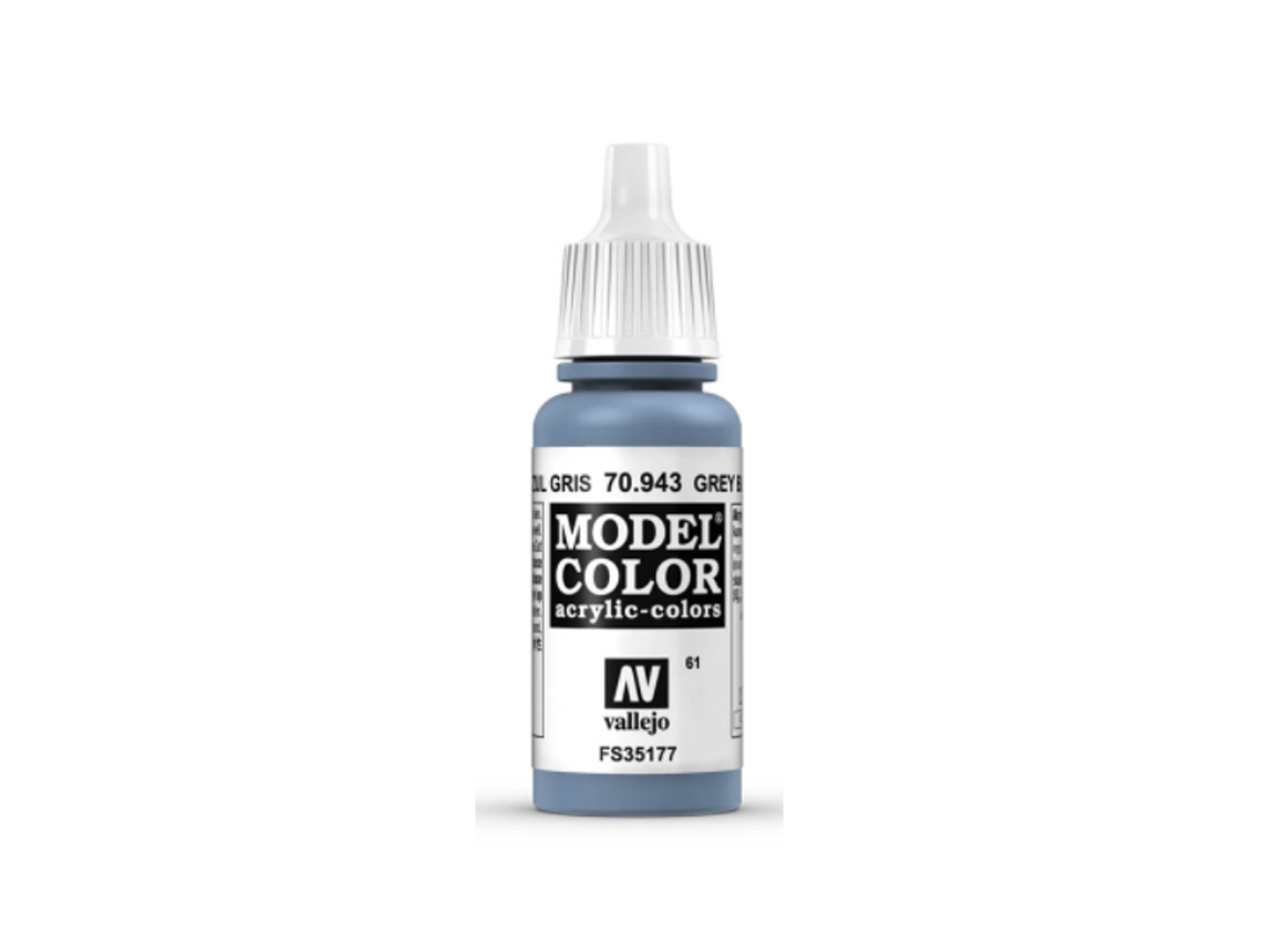 Pintura Acrílica Mate 17 Ml ACRYLICOS VALLEJO 943 Azul Gris Fs35177