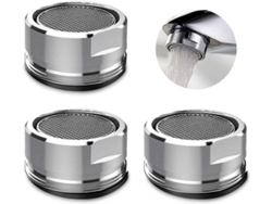 10 Piezas Aerador Grifo Ahorrador De Agua M24 Filtro Con Anillo De Sellado Acero Inoxidable Cobre Abs Para Cocina Baño