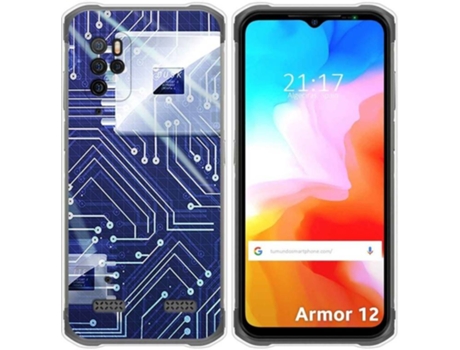 Carcasa Ulefone Armor 12 5G TUMUNDOSMARTPHONE Dibujos Circuito Multicolor