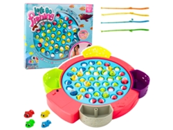 Juego arcade interactivo a pilas Pink Fishing B.active