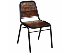 Maison Exclusive - Sillas De Comedor 6 Unidades Madera Maciza Reciclada
