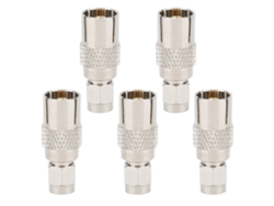 Adaptador coaxial RF (conversión de TV hembra a SMA macho)