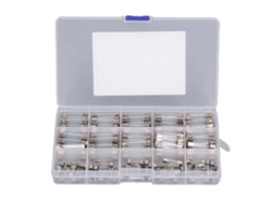 Kit de 150 Fusíveis de Vidro Assortidos S/MARCA