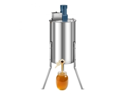 Extractor de Miel Eléctrico de Acero Inoxidable para 3 Cuadros con Control de Velocidad Tekmaquinas