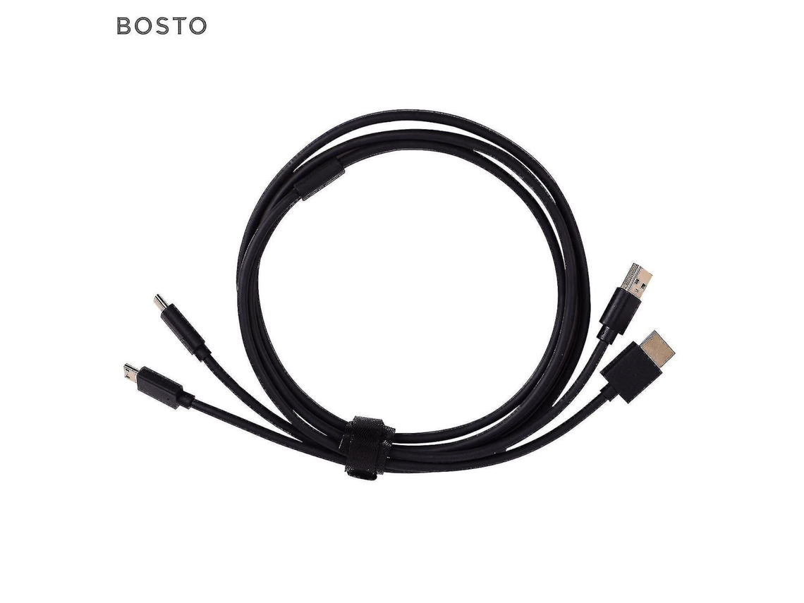 Cable Bosto 2 En 1 Para Bosto 13hd/16hd/16hdk/16hdt/bt-16hd/bt-16hdk/bt-16hdt Dibujo Gráfico