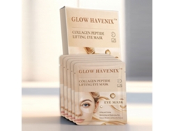 Mascarilla de colágeno para el contorno de ojos para un efecto lifting rápido.
