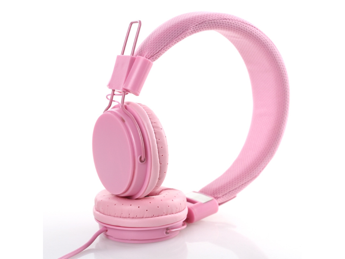 Auriculares Inalámbricos Wired Colorido YIZHOOD Bluetooth Rosa