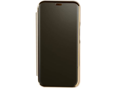 Funda Apple iPhone 13 Pro AVIZAR Espejado con Soporte (Dorado)